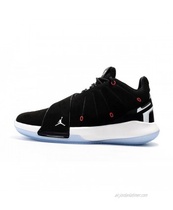 Men's Jordan CP3.XI Chris Paul Black/White-Red Basketball Shoes