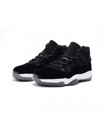 2018 Men's Air Jordan 11 Black Velvet Basketball Shoes For Sale